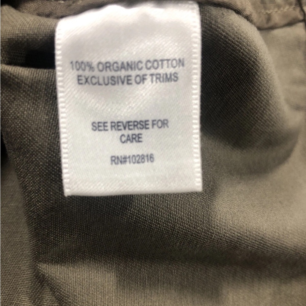 Ryllace Organic Cotton Classic Olive Utility Jacket for Women, new without tags - Picture 7 of 10